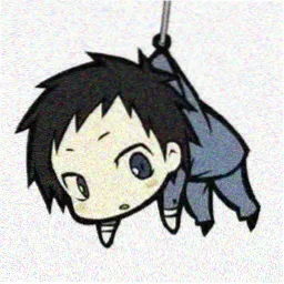访客头像：铜棕色圆形剪影四
